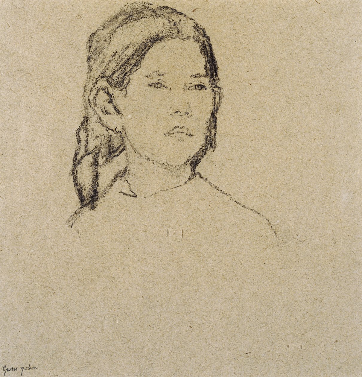 Głowa dziewczyny, autorstwa Gwen John