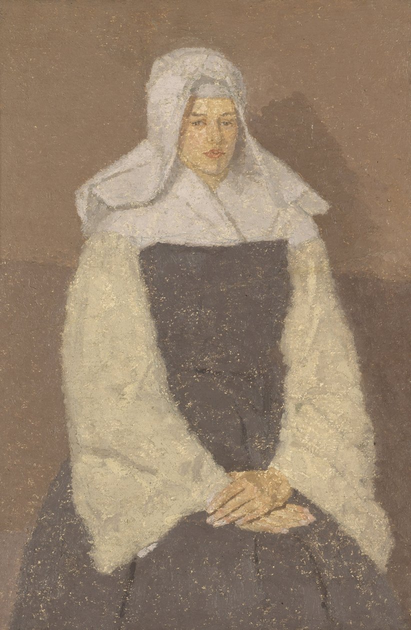 Młoda zakonnica autorstwa Gwen John