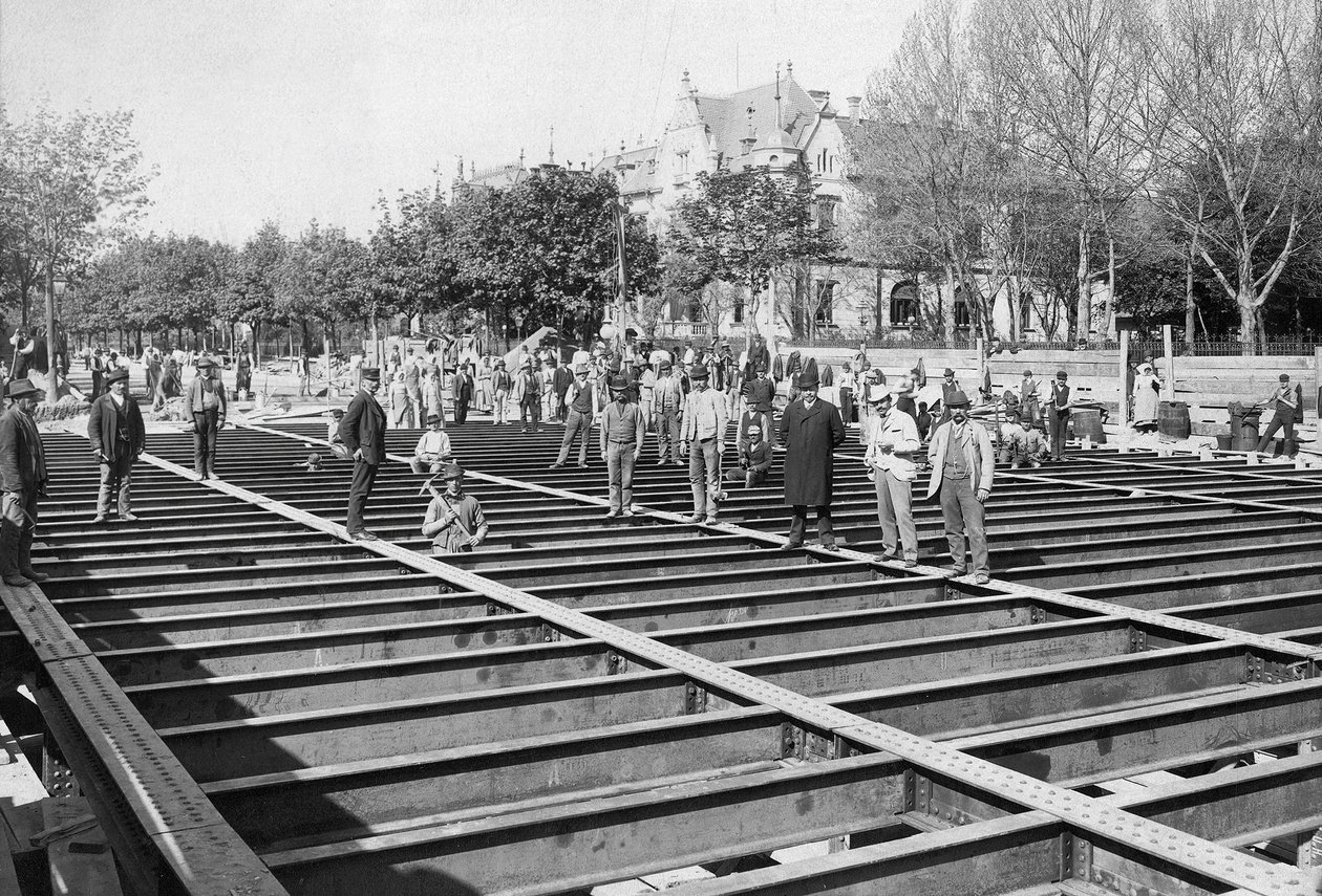 1896-17 kolej Arena droga György Klösz 2 autorstwa György Klösz