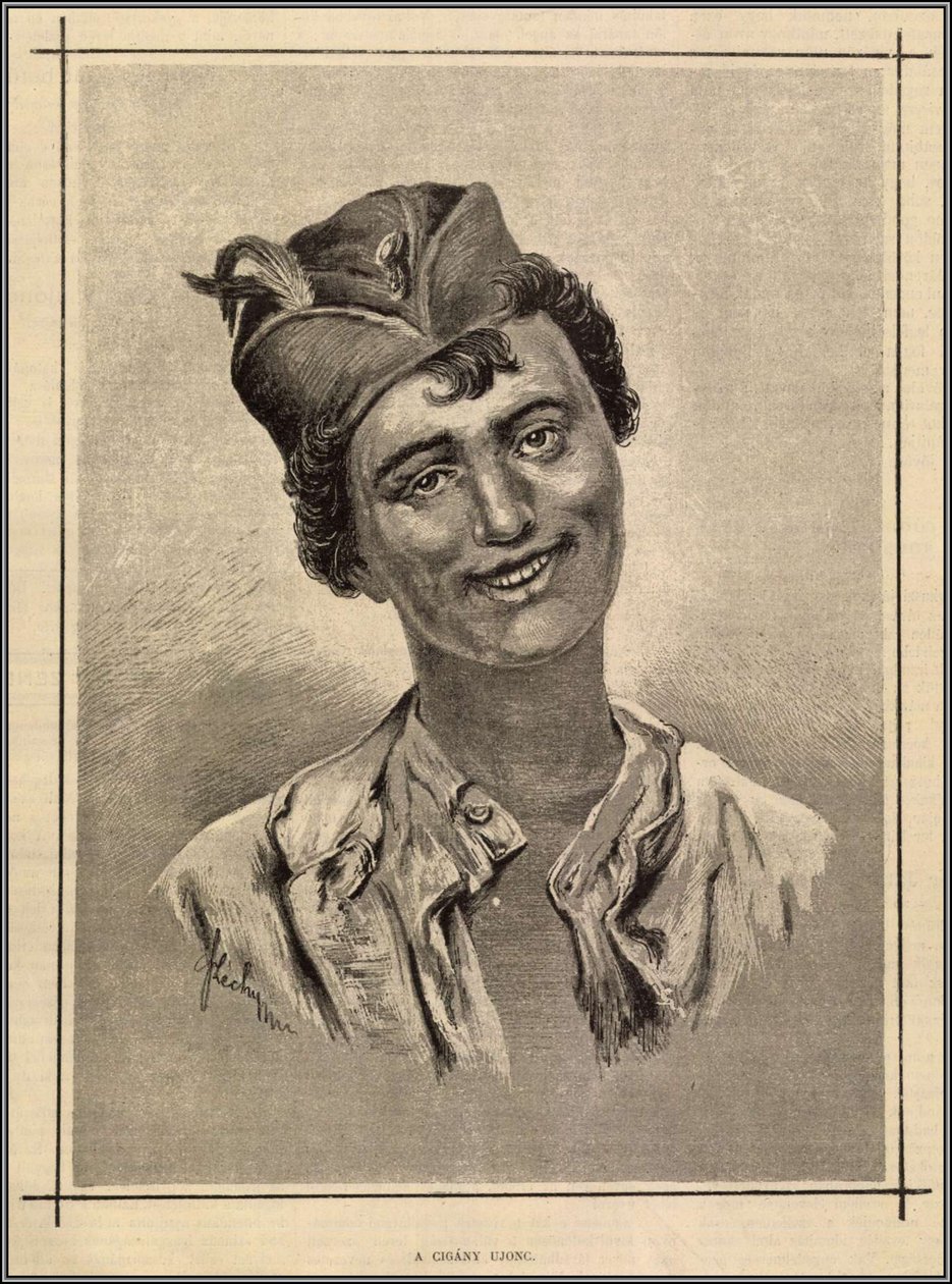 Cygański przybysz. Mo. and the World, 1883 autorstwa Gyula Széchy