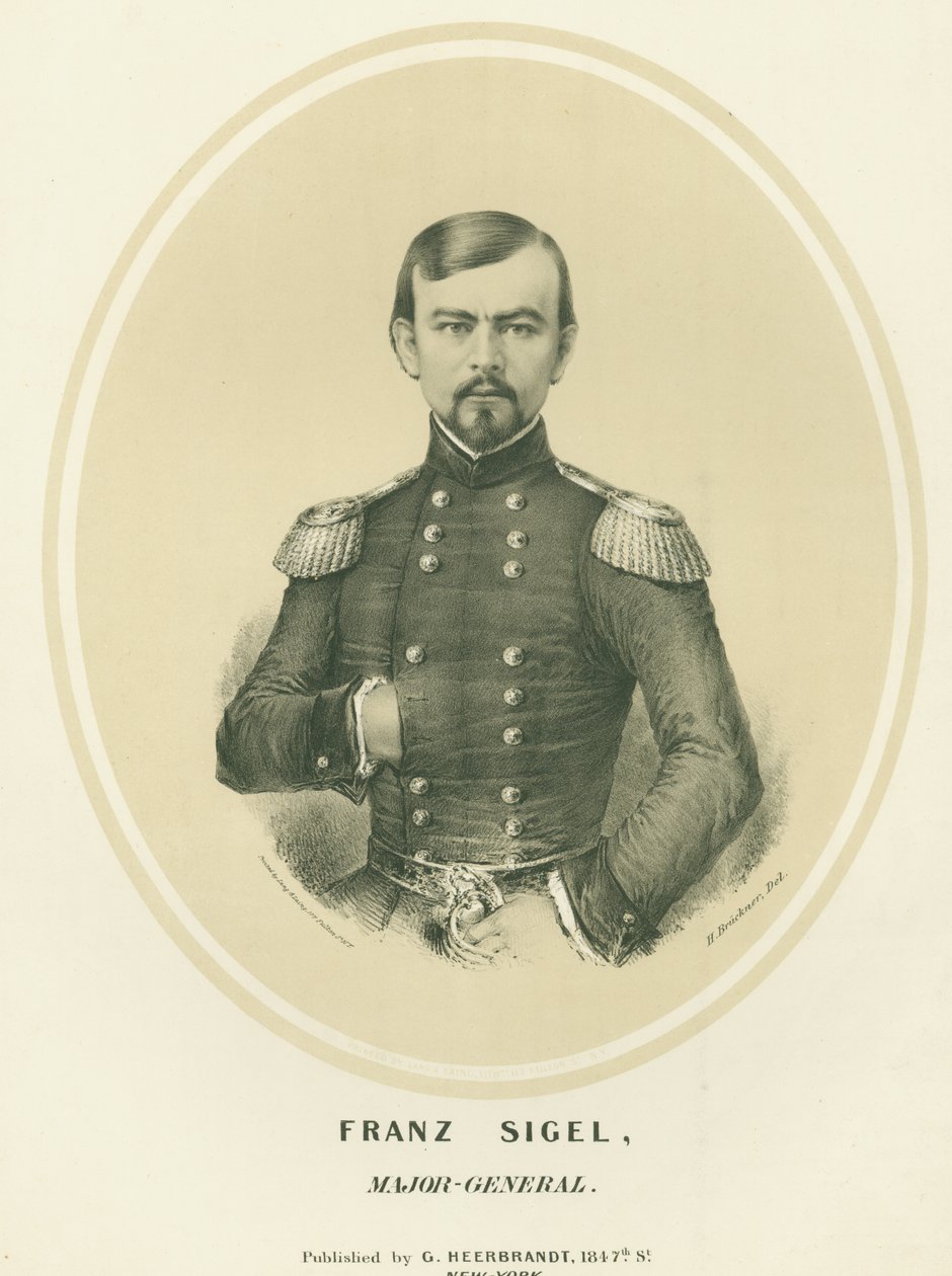 Popiersie portret mężczyzny w mundurze autorstwa H. Bruckner