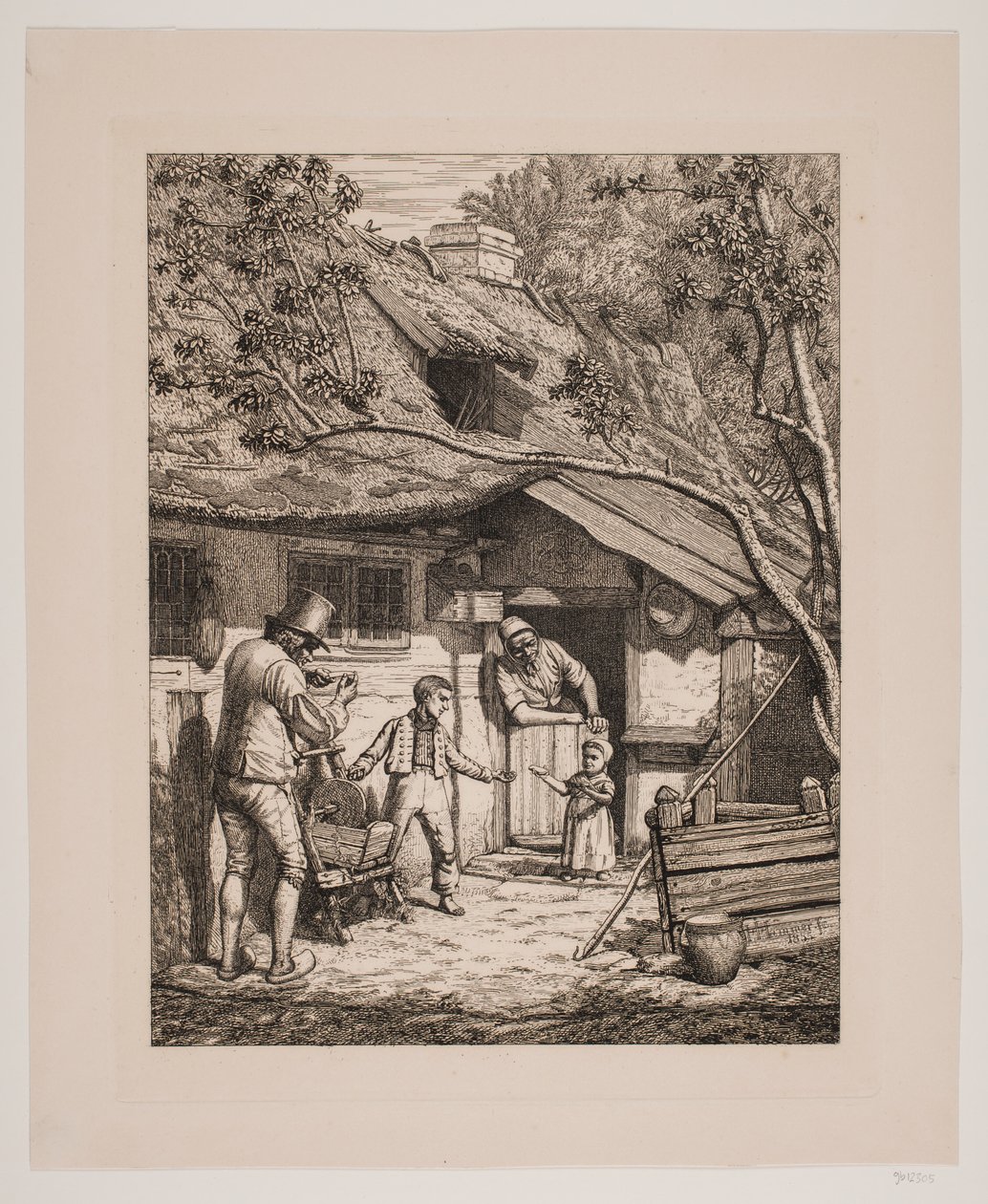 Rodzina osadników autorstwa H.J. Hammer