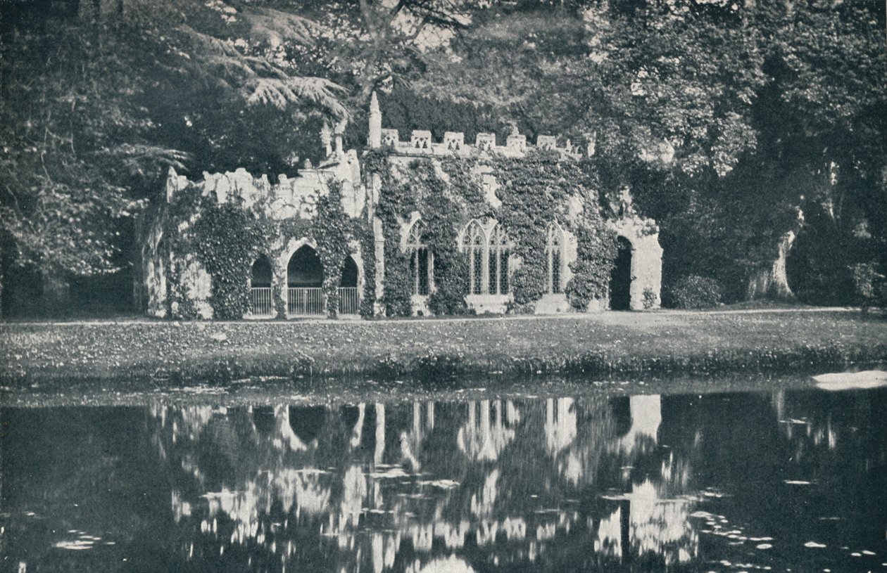 Ruiny w Frogmore, c1899, 1901 autorstwa HN King