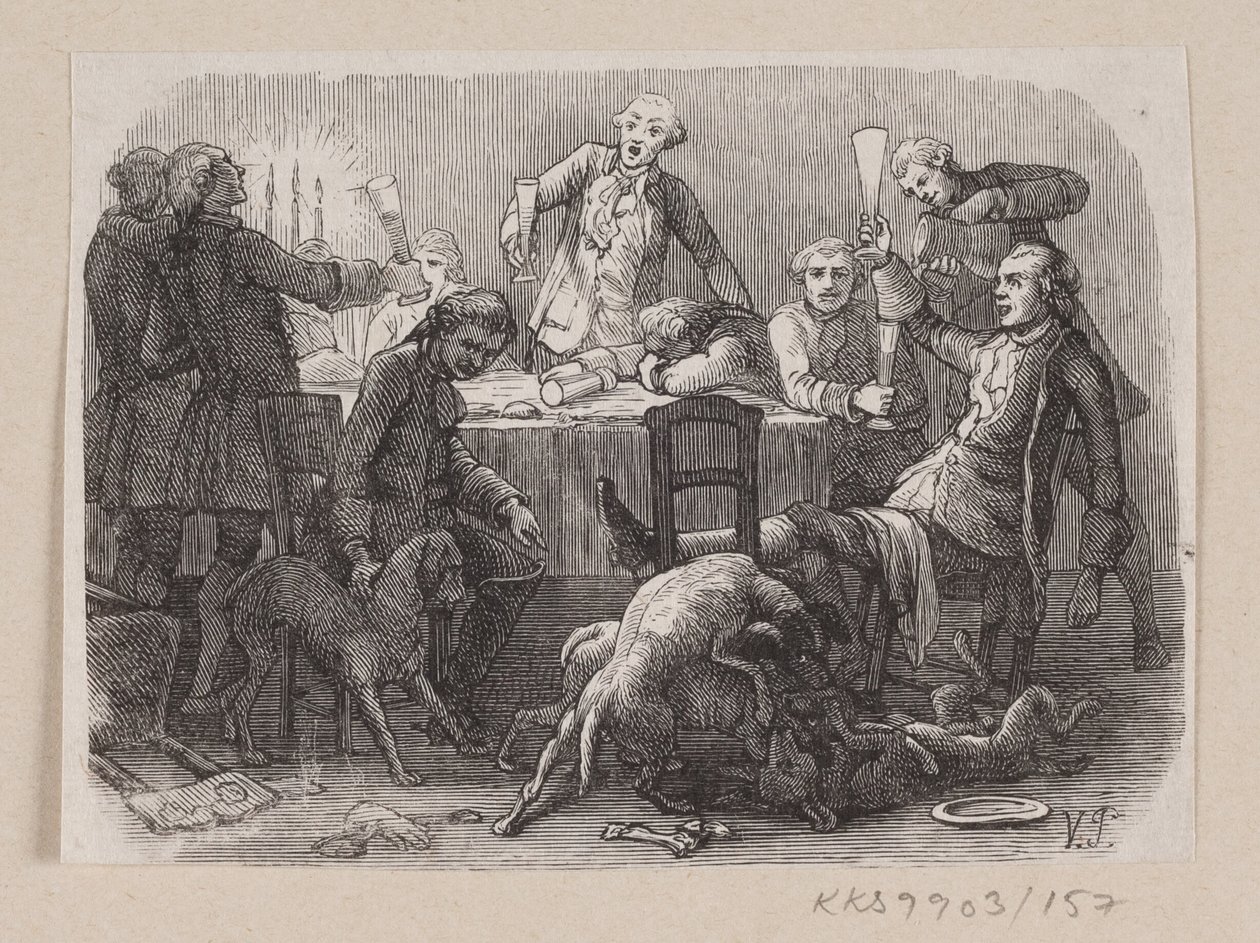 Ilustracja do „Wszystko na swoim miejscu” w H.C. Andersen, „Baśnie i historie”, tom 2 autorstwa H.P. Hansen