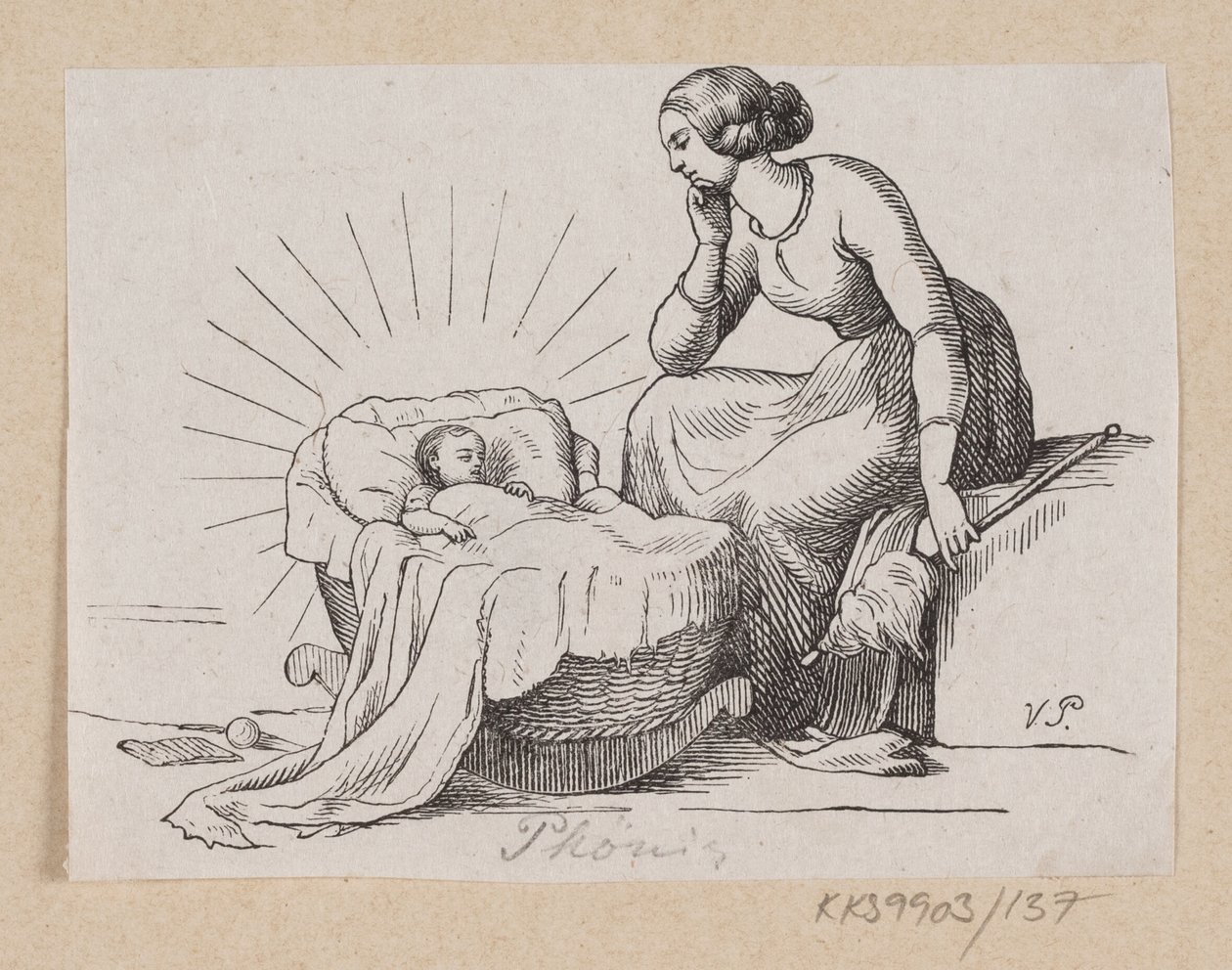 Ilustracja do „Ptaka Phønix” w H.C. Andersen, „Baśnie i historie”, tom 2 autorstwa H.P. Hansen