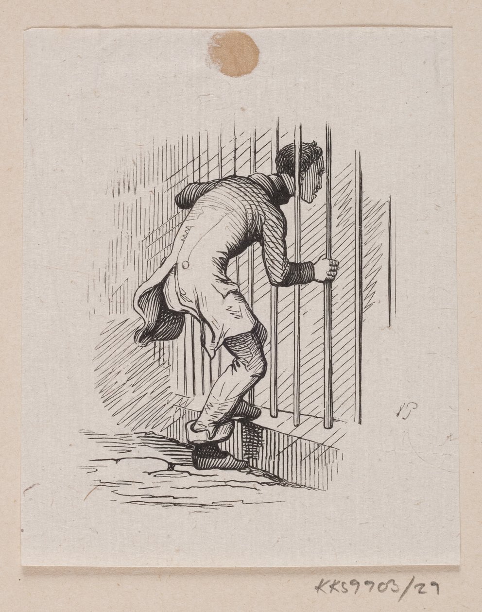 Ilustracja do „Lykkens Kalosker” w H.C. Andersen, „Baśnie i historie”, tom 1 autorstwa H.P. Hansen
