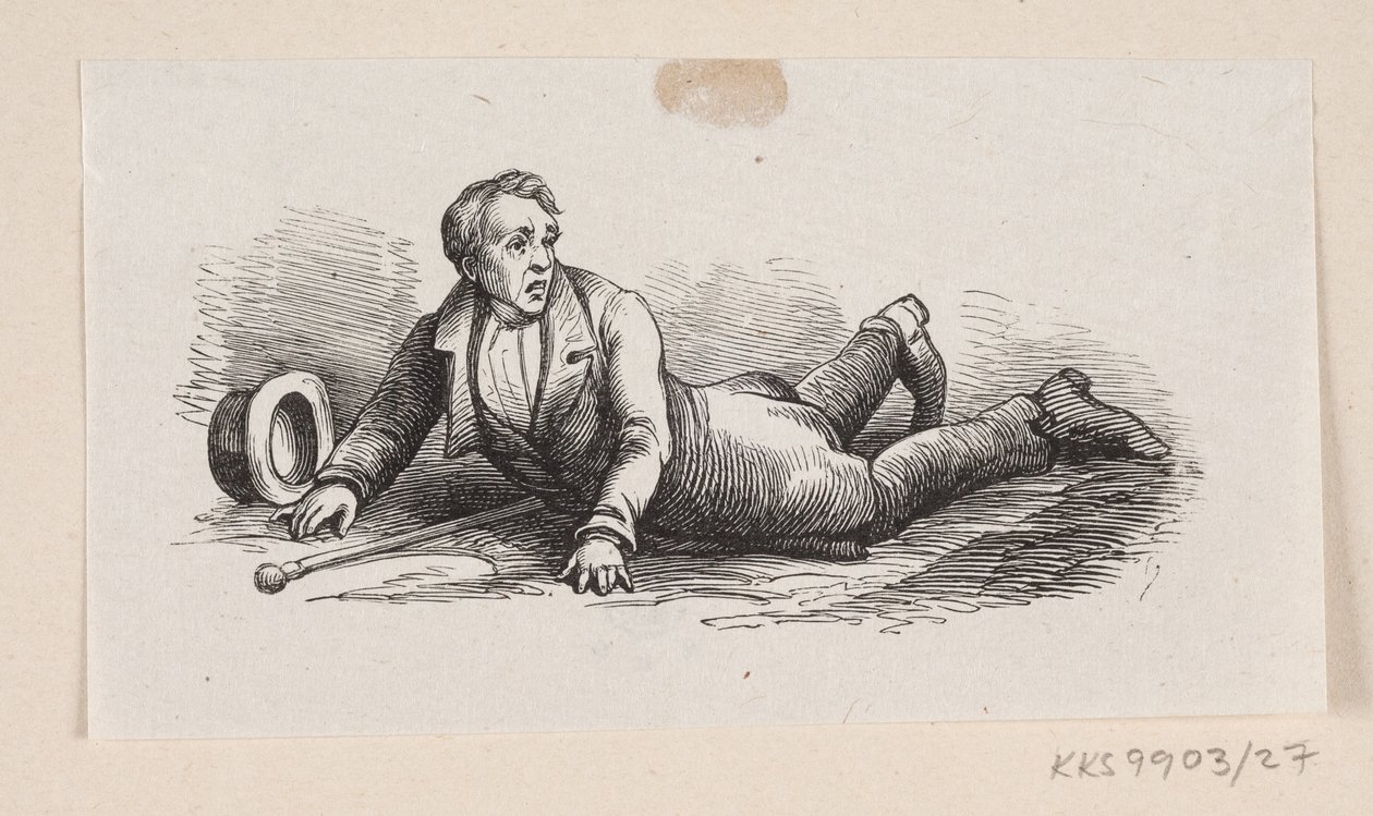 Ilustracja do „Lykkens Kalosker” w H.C. Andersen, „Baśnie i historie”, tom 1 autorstwa H.P. Hansen