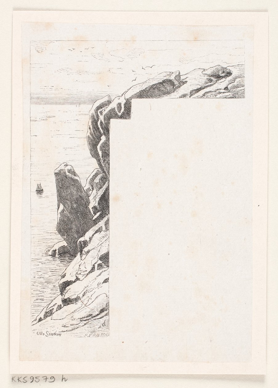 Ilustracja do „Makreldorga” autorstwa H.P. Hansen