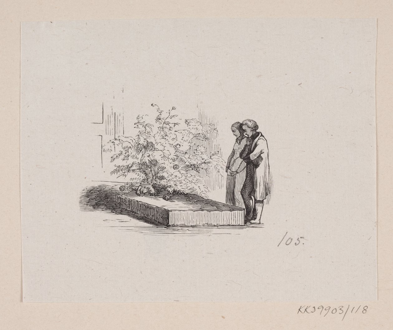 Ilustracja do „Rodzin z sąsiedztwa” w H.C. Andersen, „Bajki i opowiadania”, tom 2 autorstwa H.P. Hansen