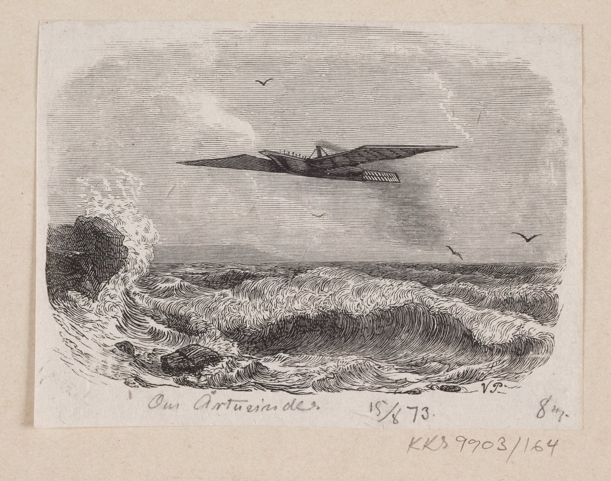 Ilustracja do „Om Aartusinder” w H.C. Andersen, „Baśnie i historie”, tom 2 autorstwa H.P. Hansen