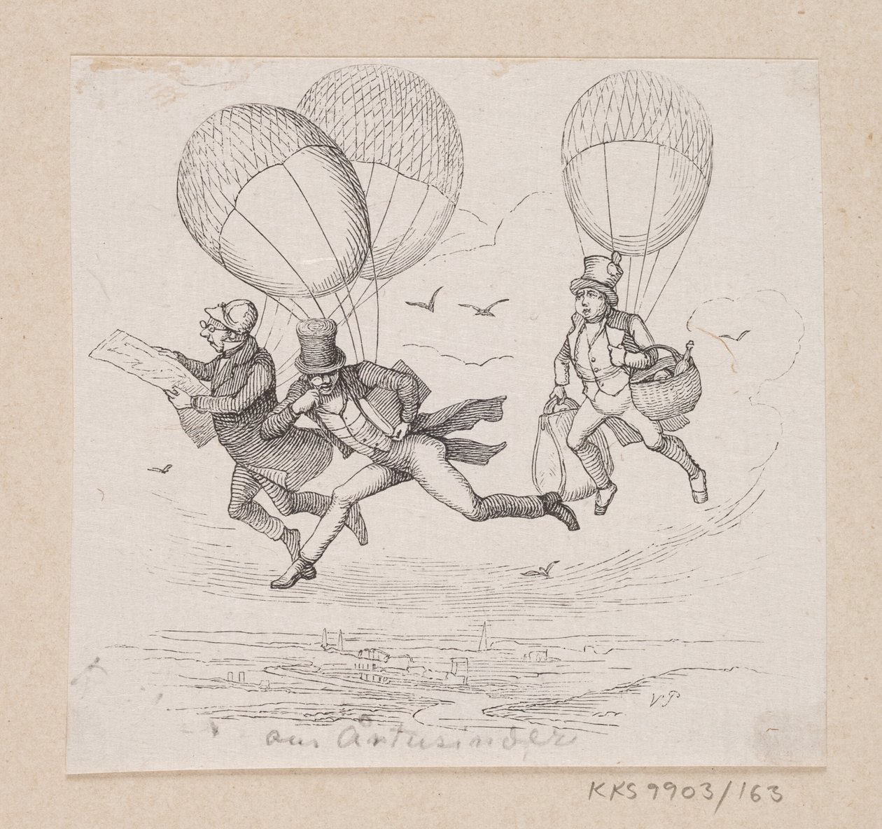 Ilustracja do „Om Aartusinder” w H.C. Andersen, „Baśnie i historie”, tom 2 autorstwa H.P. Hansen