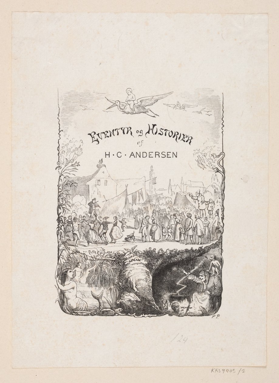 Tytuł pośredni nr 2 dla H.C. Andersen, „Baśnie i historie”, tom 1 autorstwa H.P. Hansen