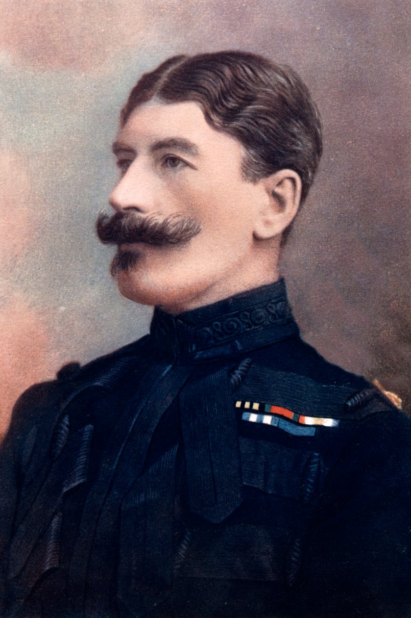 Generał dywizji John Brabazon, dowódca Imperial Yeomanry, RPA, 1902 autorstwa HW Barnett