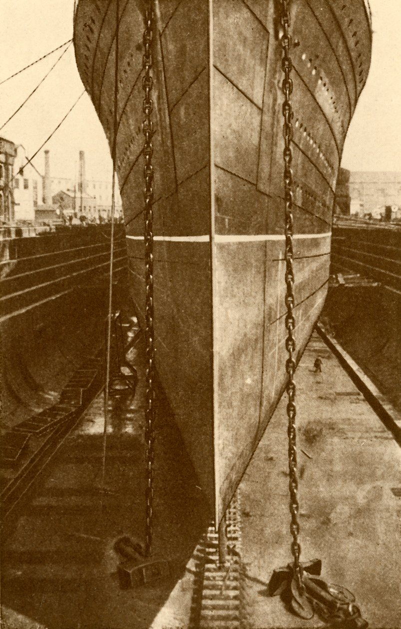 Mauretania w Suchym Doku, ok. 1930. autorstwa H. Aslin