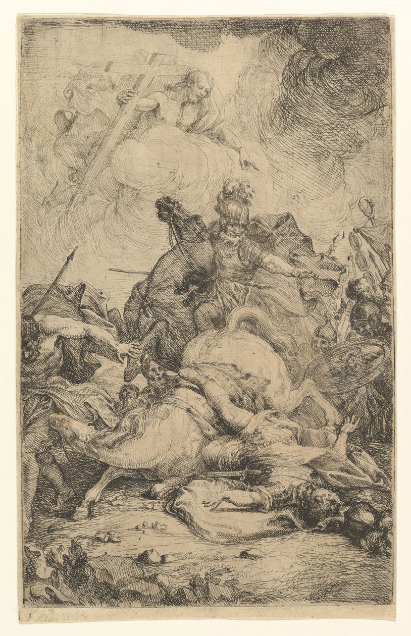 Nawrócenie Saula, ca. 1650-1725. autorstwa H Bem