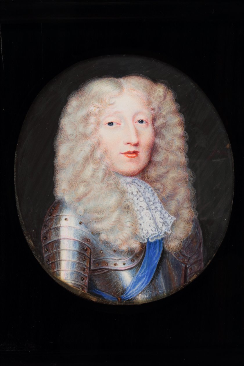 Henry Cavendish, 2. książę Newcastle (akwarela na kości słoniowej) autorstwa H. Byrne