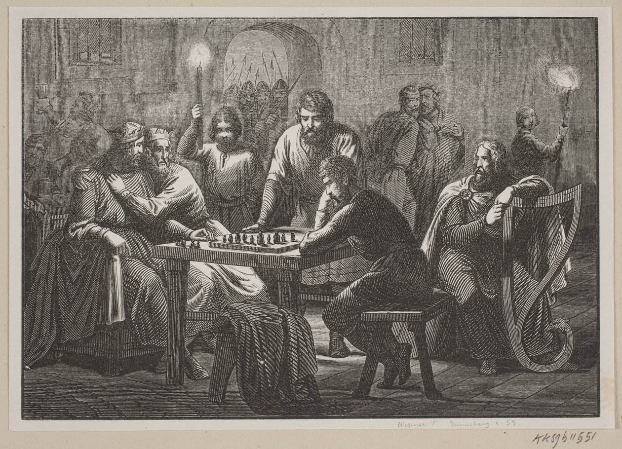 Ilustracja do historii Danii Fabrycjusza. autorstwa H. C. Henneberg