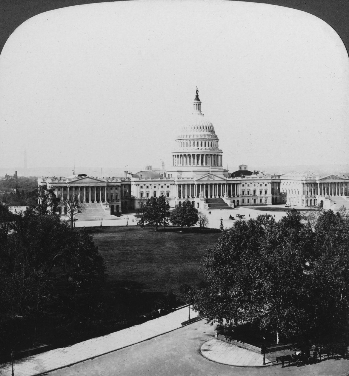 Kapitol, Waszyngton, DC, USA, 1901. autorstwa H. C. White