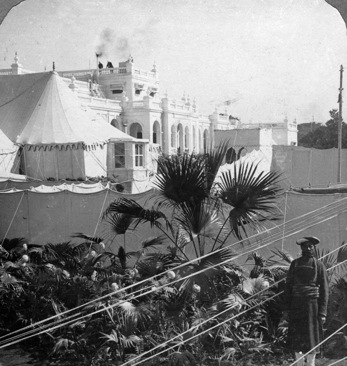 Obóz Króla-Cesarza. Delhi, Indie, 1912. autorstwa H. D. Girdwood