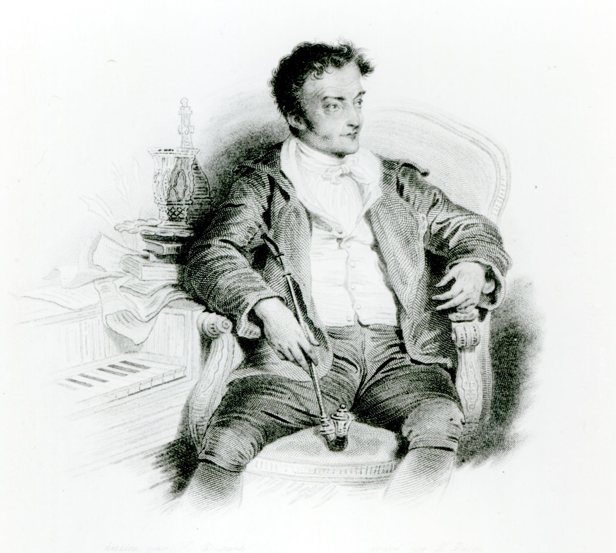 Ernst Theodor Amadeus Hoffmann (1776-1822) autorstwa H. Dupont