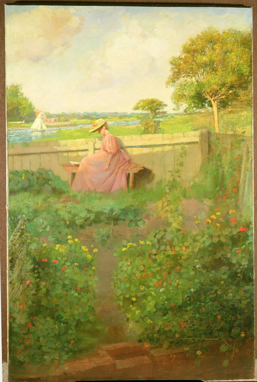 W ogrodzie autorstwa H. Francis Bate