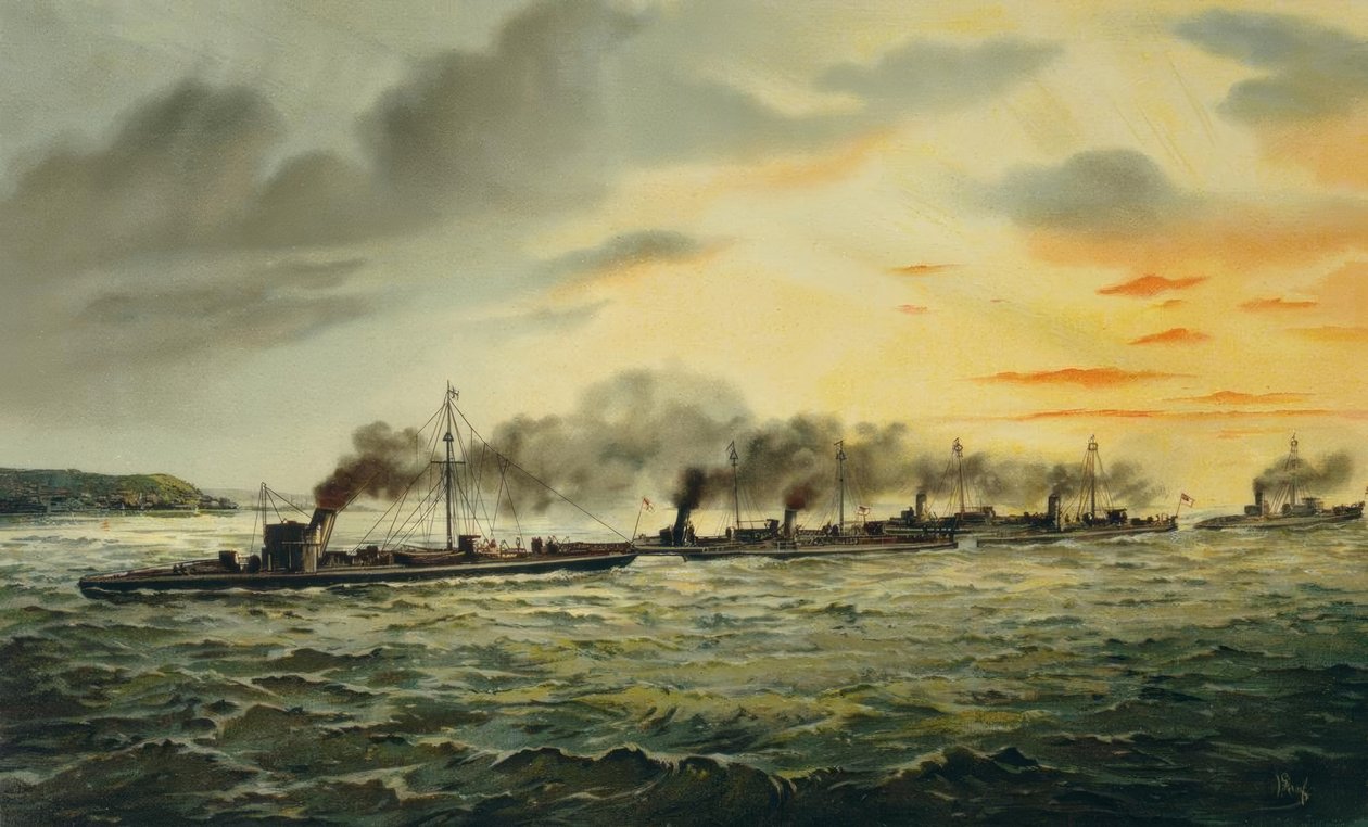 Dywizja S.M.Torpedoboots / H.Graf autorstwa H. Graf