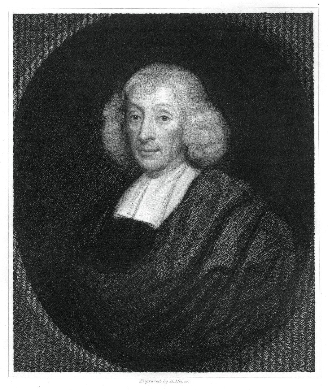 John Ray, angielski przyrodnik, 1833. autorstwa H. Mayer