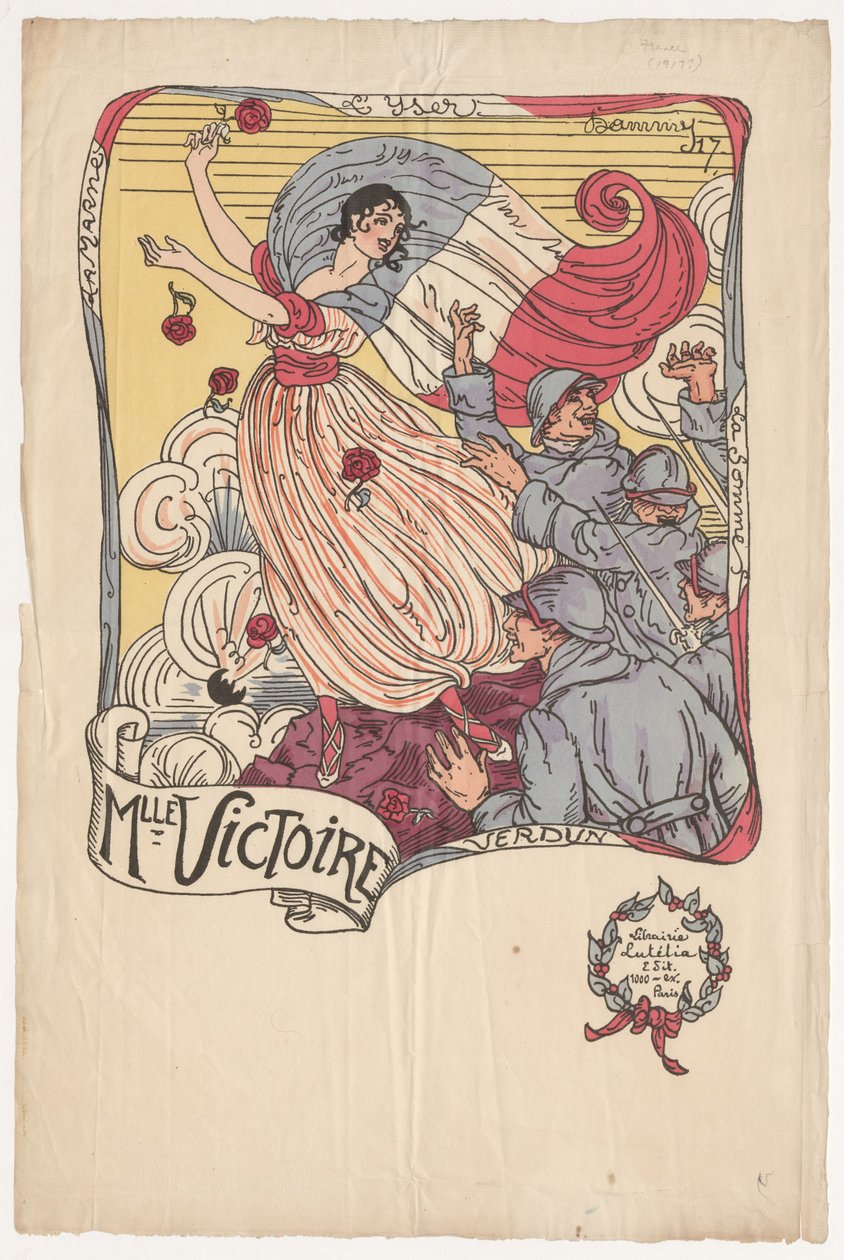 Miss Zwycięstwa, 1917. autorstwa H. Robert Dammy