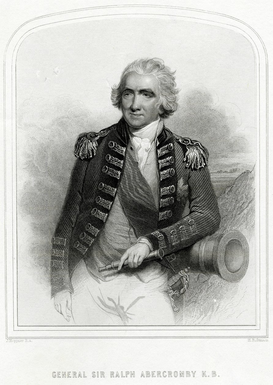Ralph Abercromby 1734-1801, szkocki żołnierz autorstwa H. Robinson