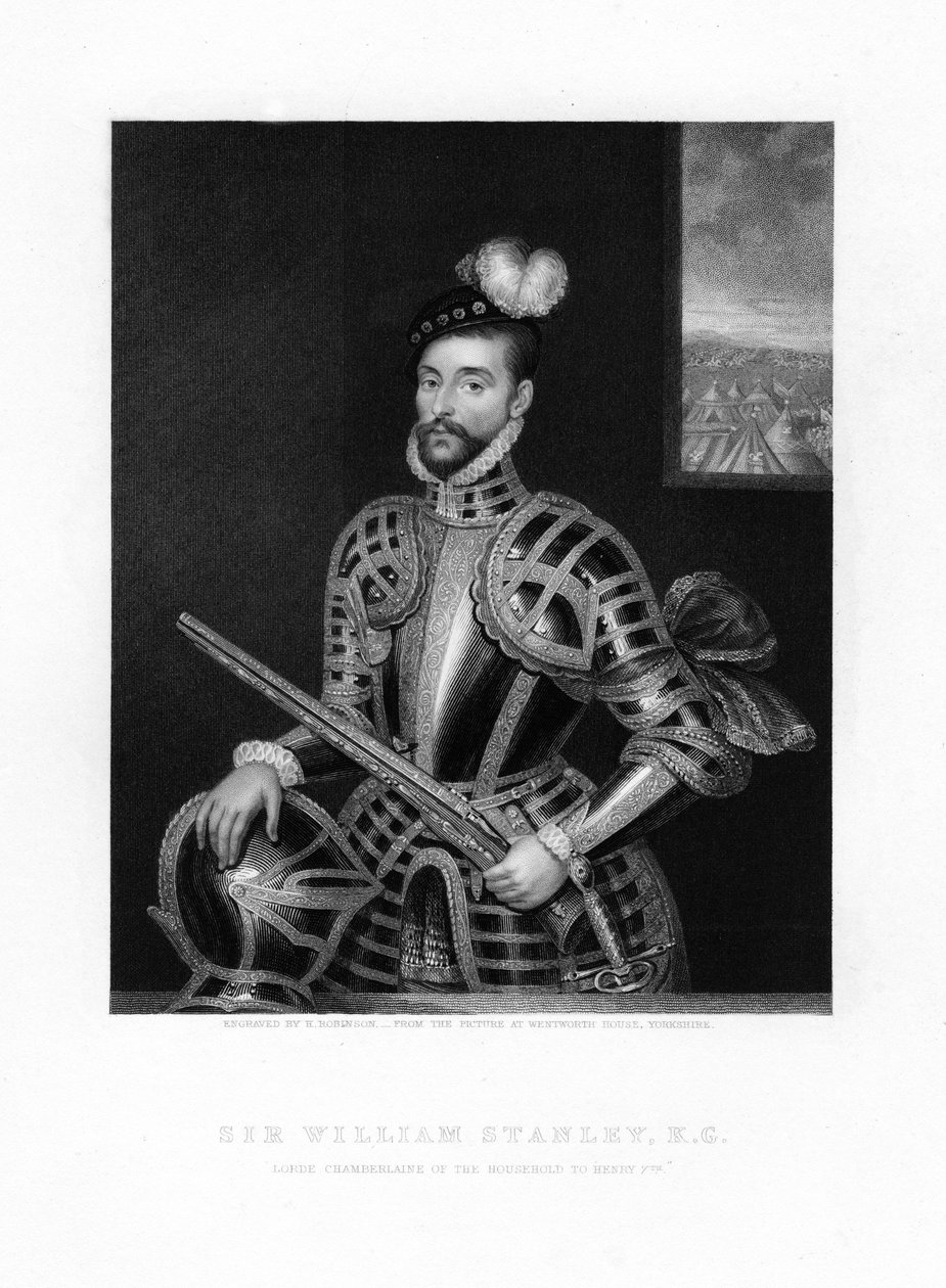 Sir William Stanley, XIX wiek autorstwa H. Robinson