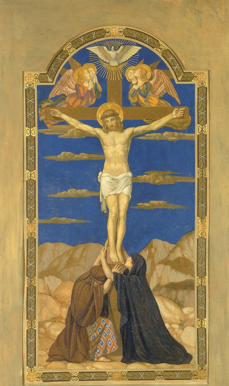 Ukrzyżowanie, 1915-1925. autorstwa H. Siddons Mowbray