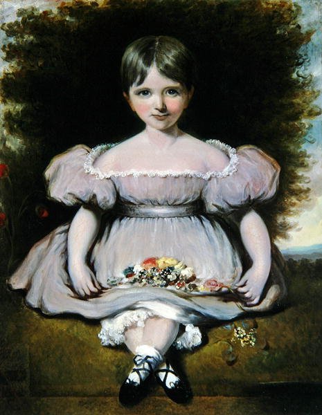 Lady Adeliza Fitzalan Howard, ok.1836 (olej na płótnie) autorstwa H. Smith