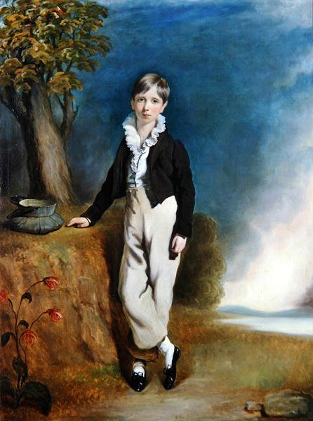Lord Bernard Fitzalan Howard, c.1836 (olej na płótnie) autorstwa H. Smith