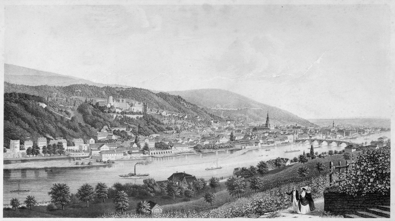 Heidelberg autorstwa H. Worms