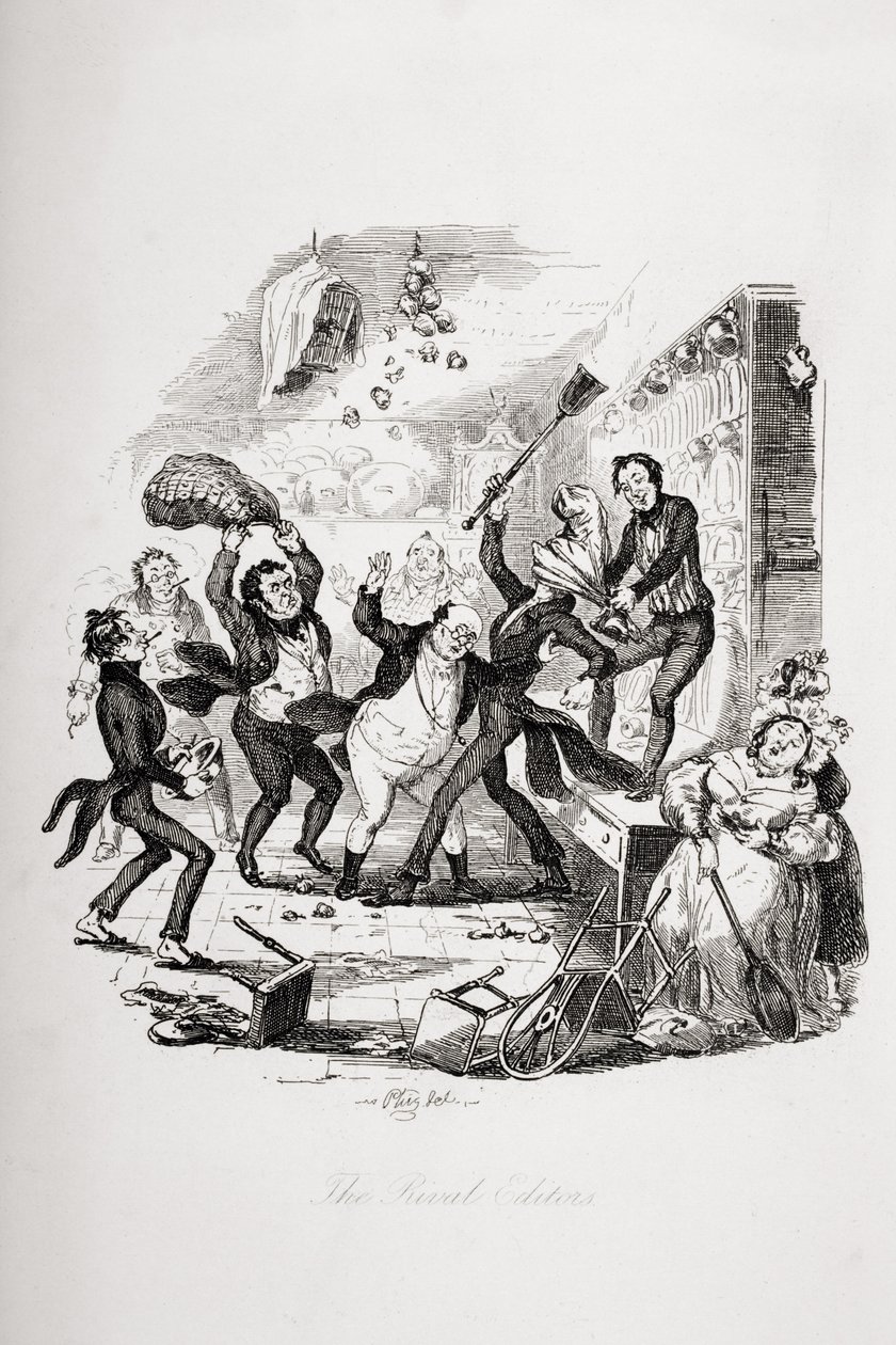 Өрсөлдөгч редакторууд Чарльз Диккенс (1812-70) 