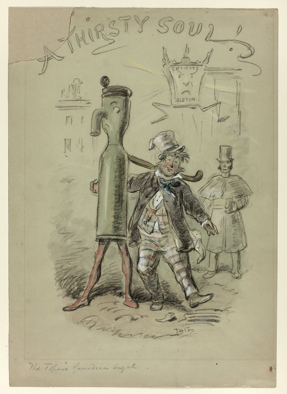 Spragniona dusza autorstwa Hablot Knight Browne
