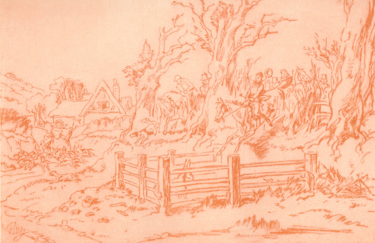 Confound This Pinfold!, c1860, 1922 autorstwa Hablot Knight Browne