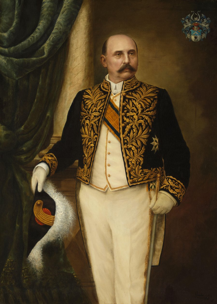 Johannes Benedictus van Heutsz (1851-1924). Generalny Gubernator (1904-09) autorstwa Hannké