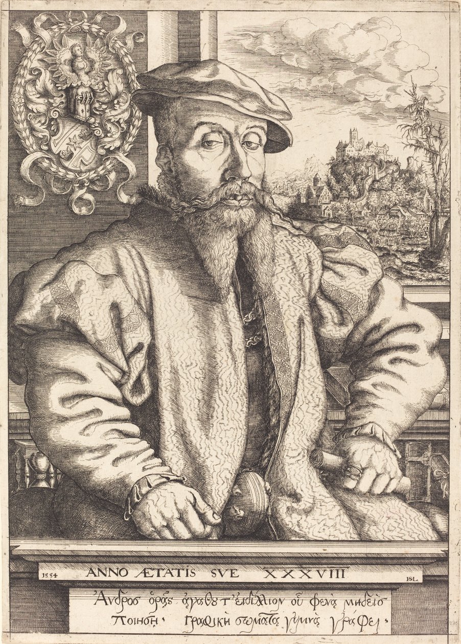 Georg Roggenbach autorstwa Hanns Lautensack