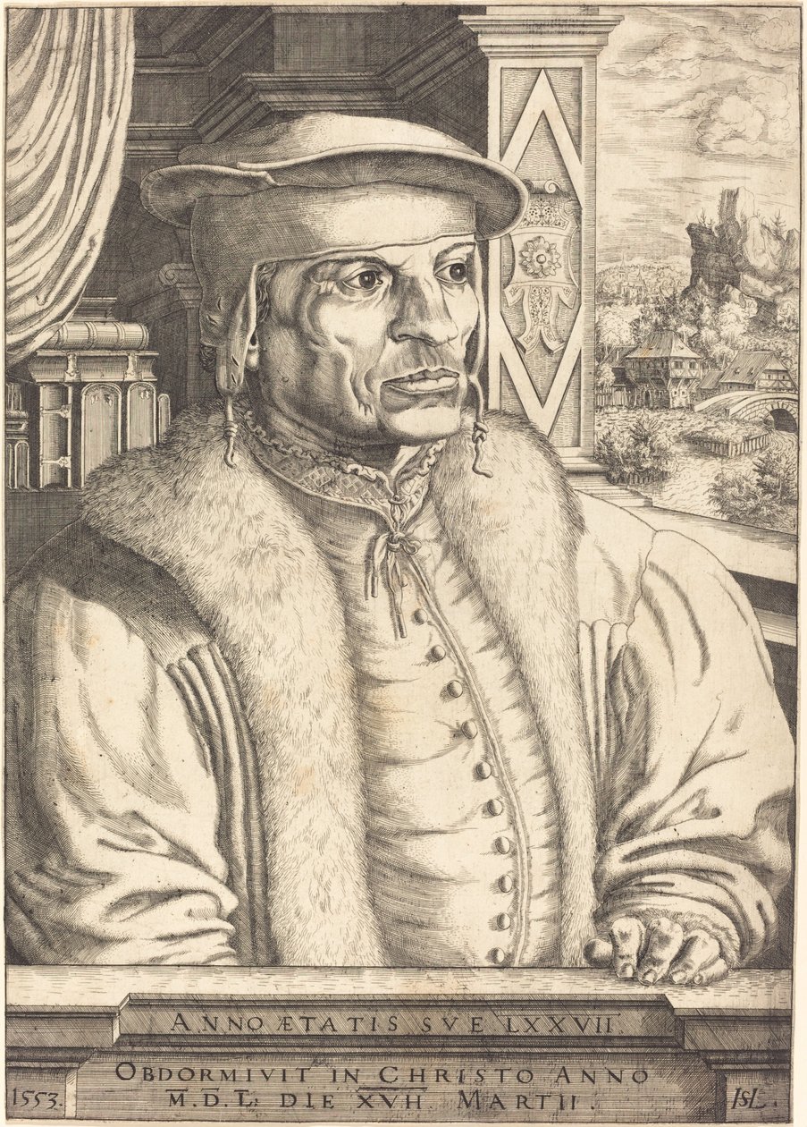 Leonard von Eckh autorstwa Hanns Lautensack