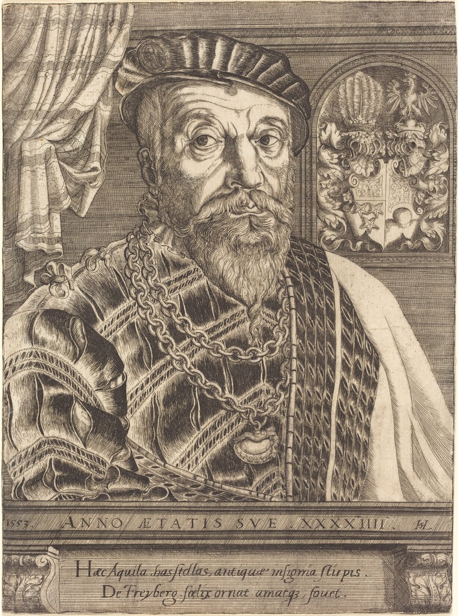 Pankraz von Freyberg Hohenaschau autorstwa Hanns Lautensack