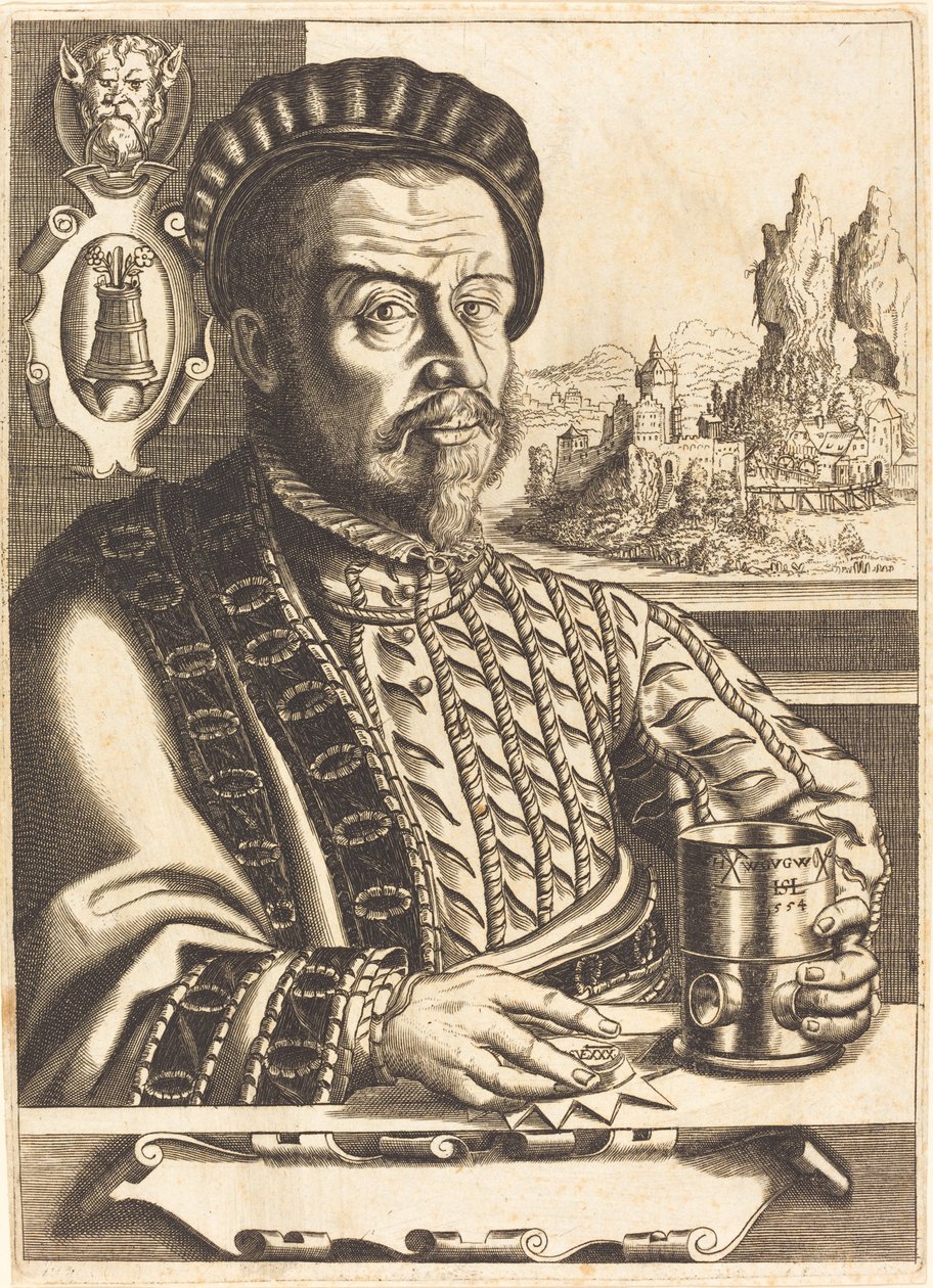 Ulrich Schwaiger (?) autorstwa Hanns Lautensack