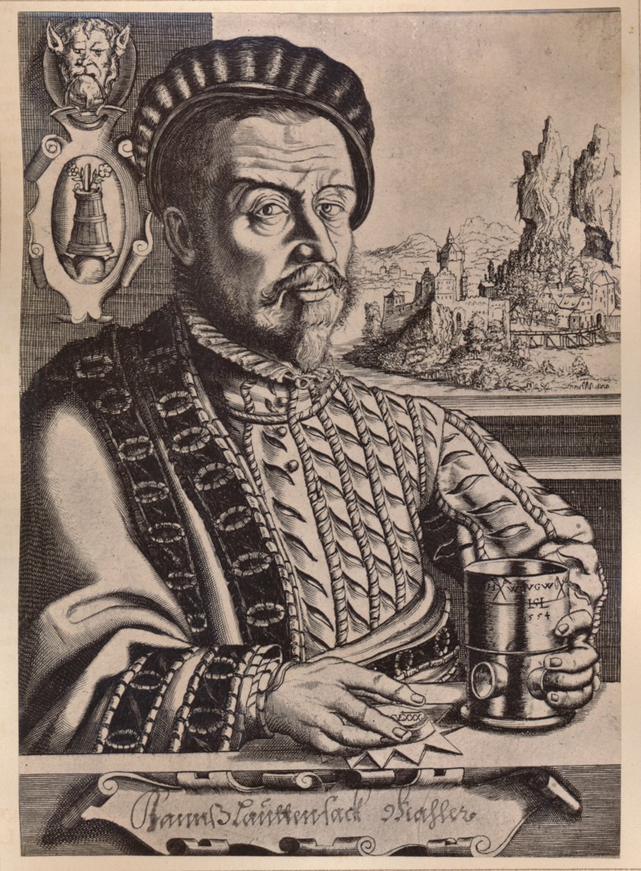 Hans Sebald Lautensack, niemiecki grafik, rysownik i medalier, XVI w. 1894 autorstwa Hanns Sebald Lautensack