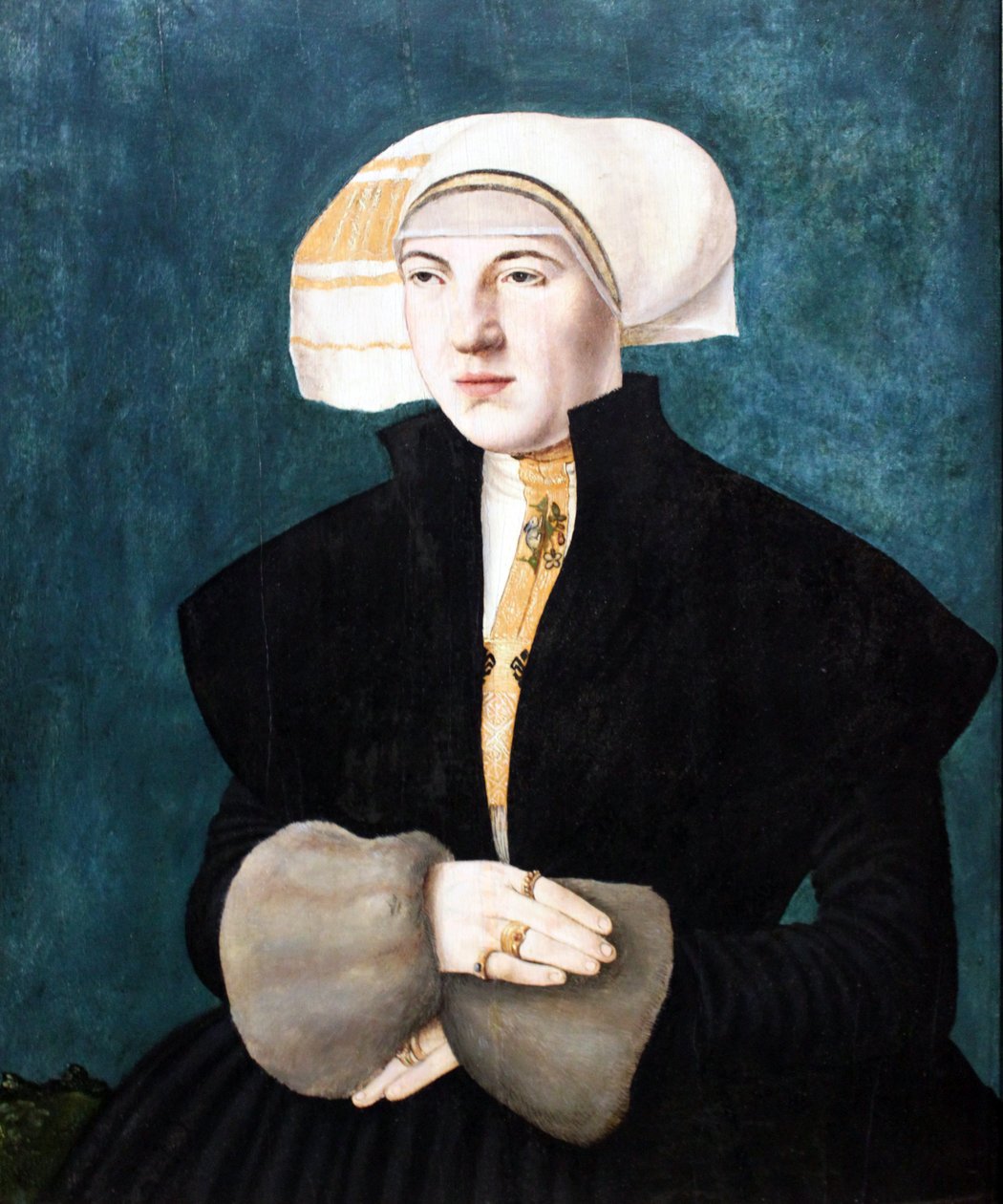 Portret Kathariny von Holzhausen z domu Breder von Hohenstein autorstwa Hans Abel the Younger