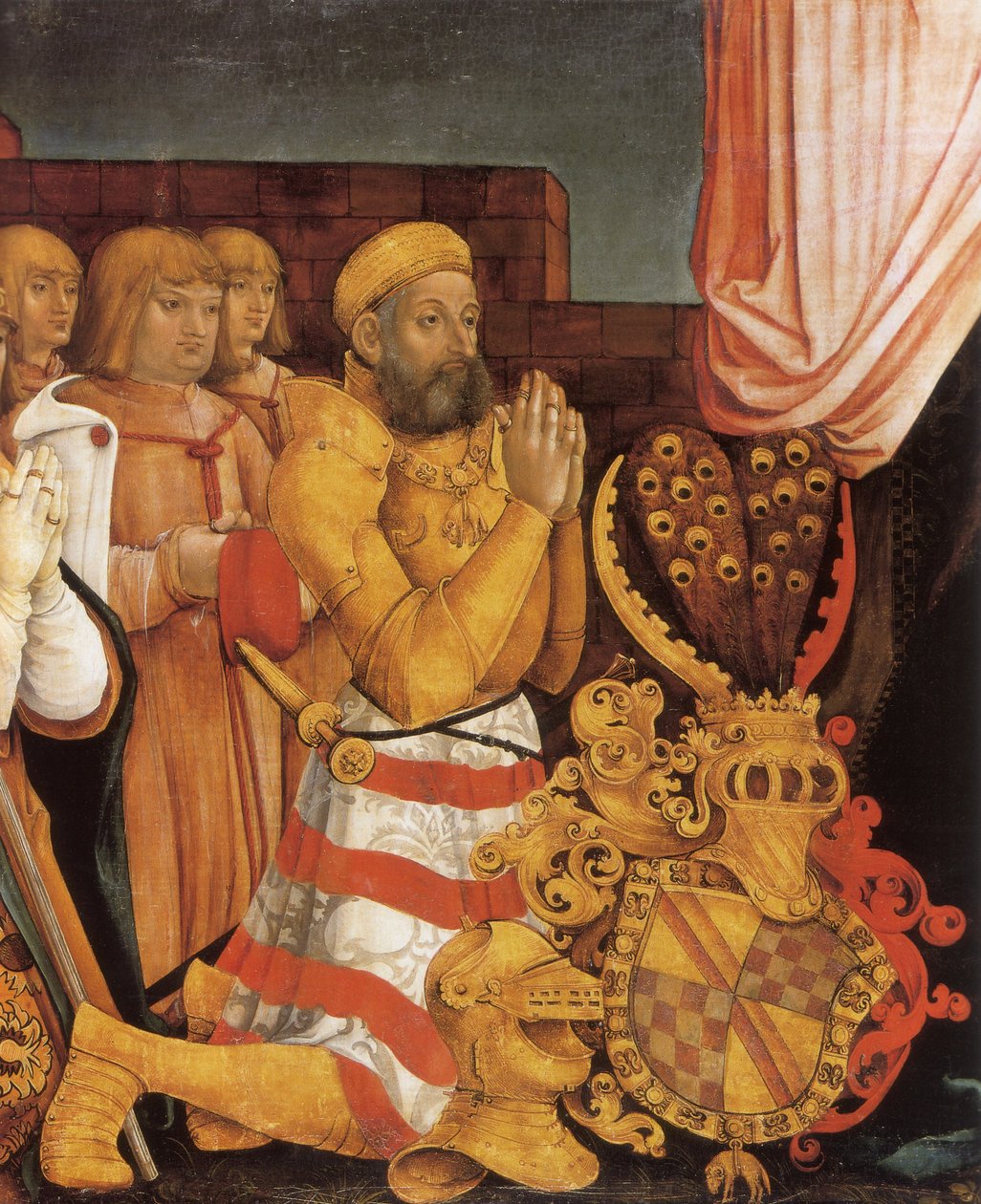 Margrabia Christoph I Badenii autorstwa Hans Baldung Grien