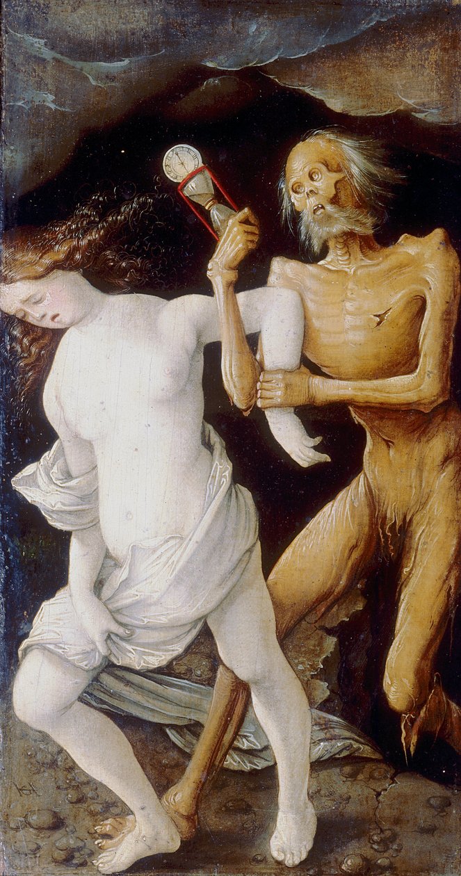 Śmierć i młodość autorstwa Hans Baldung Grien