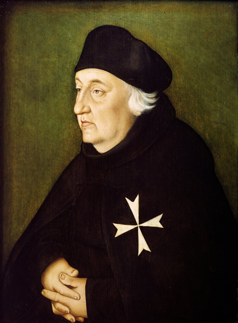 Kawaler Zakonu Maltańskiego, 1534 autorstwa Hans Baldung Grien
