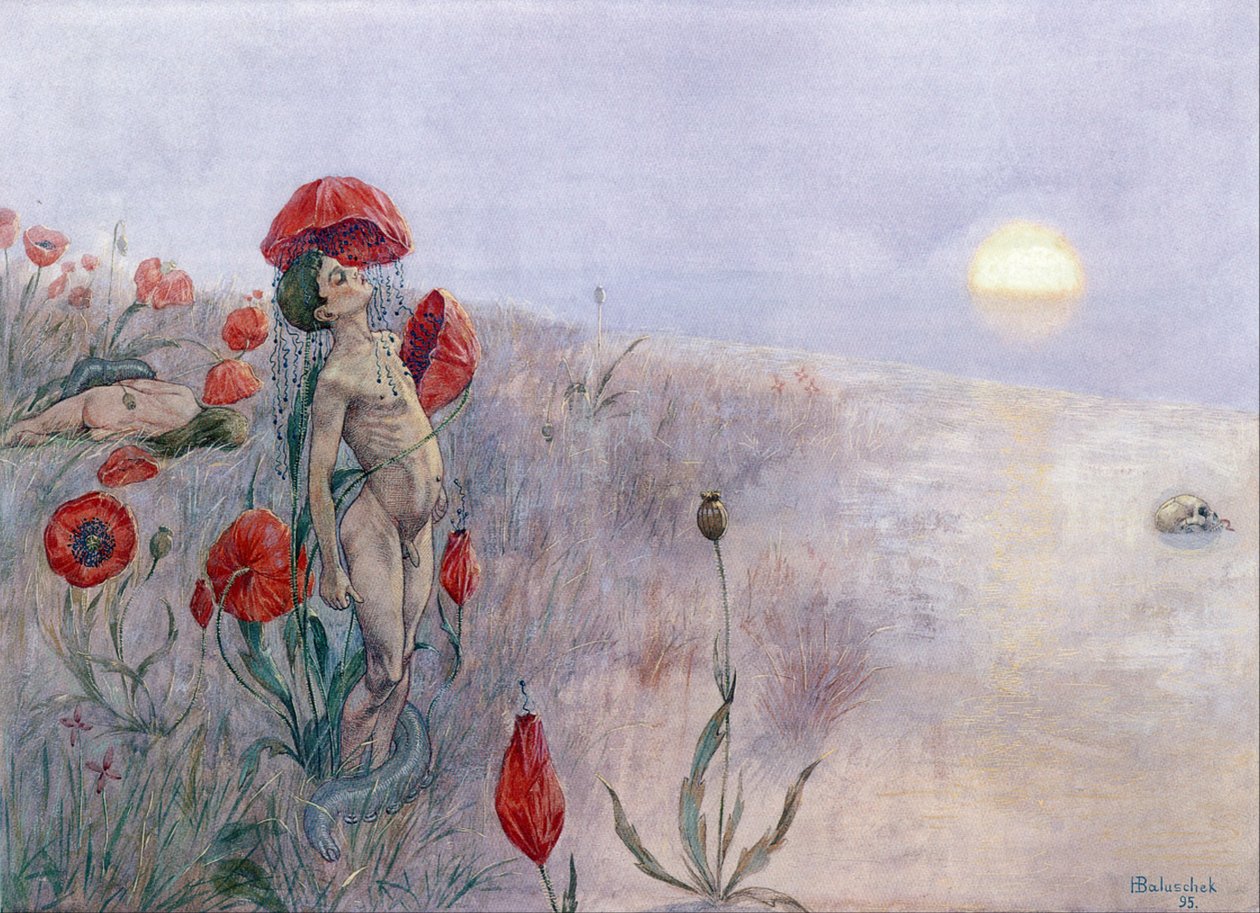 Śmierć autorstwa Hans Baluschek