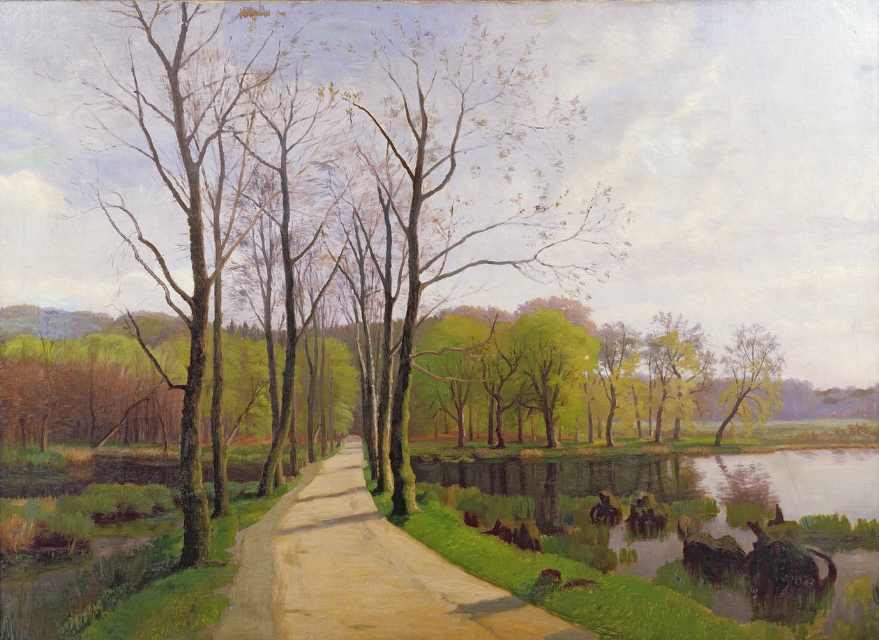 Wiosenny krajobraz autorstwa Hans Brasen