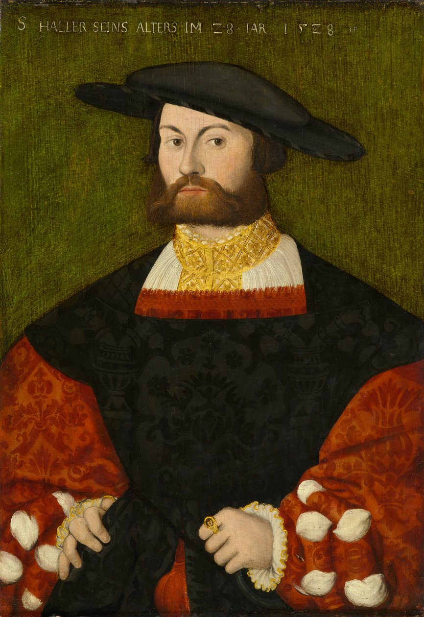 Portret Sebalda Hallera von Hallerstein autorstwa Hans Brosamer